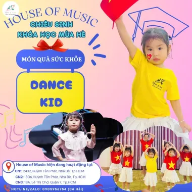 KHÓA HỌC DANCE KID - THỎA ĐAM MÊ, KHÔNG CHÊ HOẠT ĐỘNG