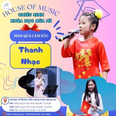 Khóa Học Thanh Nhạc & Cảm Thụ Âm Nhạc